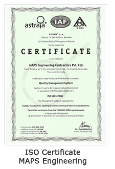 ISO Certificate 
MAPS Engineering